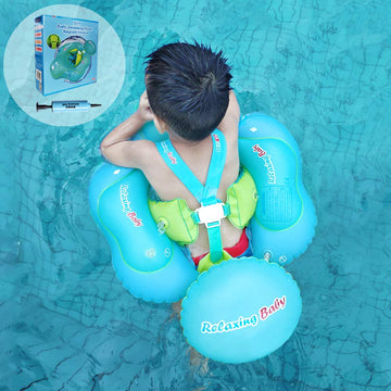 Anti-Slip Baby Swimming Float Ring For Pool, Toddler Floaties Accessories For The Age Of 3 Months-6 Years