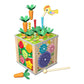 Club Bollywood6 In 1 Wooden Montessori Toys Colorful Activities Cute For Gifts Travel|Baby|Toys For Baby|Developmental Baby Toys