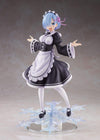 Taito Re:Zero Maid Rem Doll - 8" Colorful PVC Figure, T83325, Multiple Colors