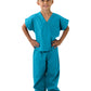 Natural Uniforms Childrens Scrub Set-Soft Touch-Role Play Costume Set (Teal, 4)