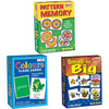 Smart Pattern Memory Educational Games & Puzzle, Multicolour & CreativeS Colours Flash Cards (MultiColor, 40 Pcs) & Smart  10