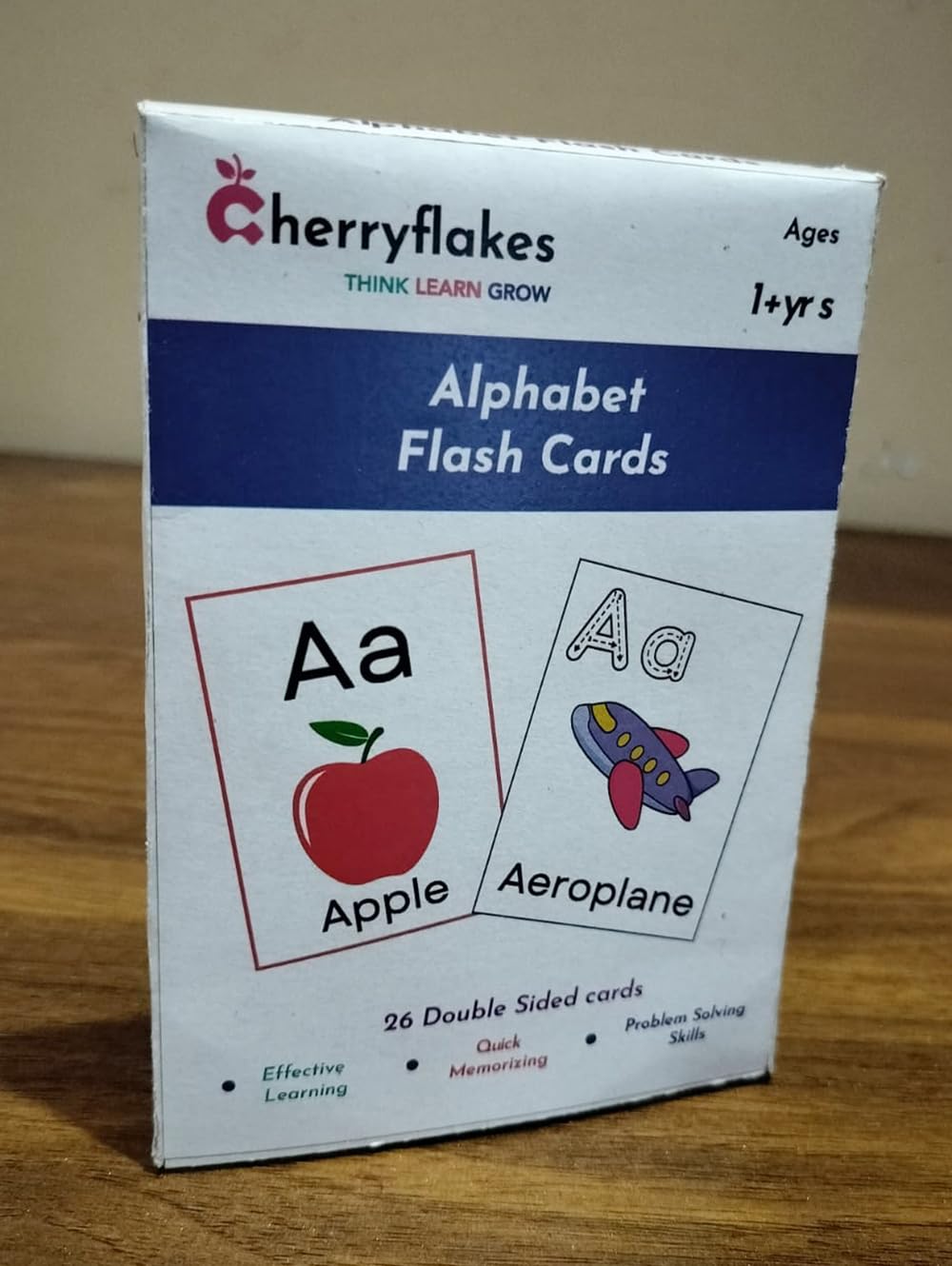 Cherryflakes Flash Cards For Kids  English Alphabets, Colorful Abcs, Vocabulary,Letter Sounds,Grammar Flash Cards For Babies 12