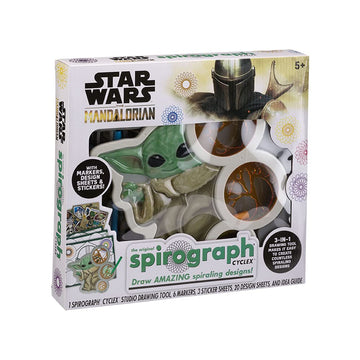 Spirograph Cyclex Studio Grogu - Disney Star Wars The Mandalorian - Baby Yoda - The Easy Way To Make Countless Amazing Designs -