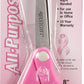 Westcott 15387 Pink Ribbon Stainless Steel Scissors with BCA Pin- 8 in. - Pink