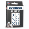 Masterpieces Dallas Cowboys NFL Dice Set - One Size, Team Colors, Model DAC3140