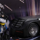 DC Comics 1:24 Batman Animated Series Batmobile Die-cast Car with 2.75'' Batman Figure, Toys for Kids and Adults,Black