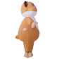 Spooktacular Creations Kids Halloween Inflatable Costumes  Full Body Hamster Blow-up Costume with a pair of Gloves  Cute Hamster Inflatable Suit for Halloween Cosplay Parties