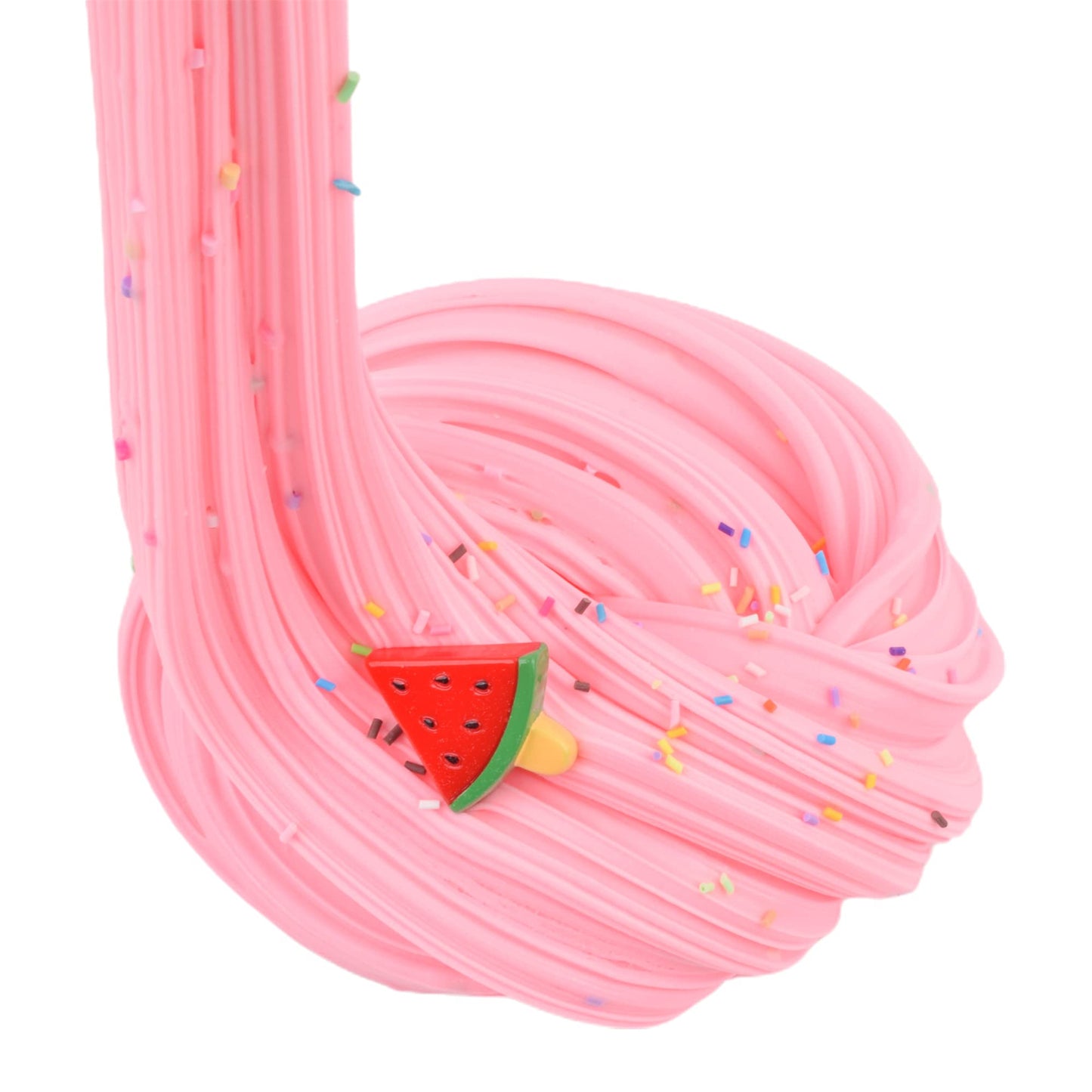 Pink Watermelon Butter Slime, Girls And Boys Stress Relief Toy, Super Soft And Non-Sticky, For Party Favors, Birthday Gifts, Pri