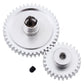 HobbyPark Metal Diff Differential Main Gear 42T & Motor Pinion Gear 27T Set for WLtoys A959-B A969-B A979-B K929-B 1/18 Scale RC