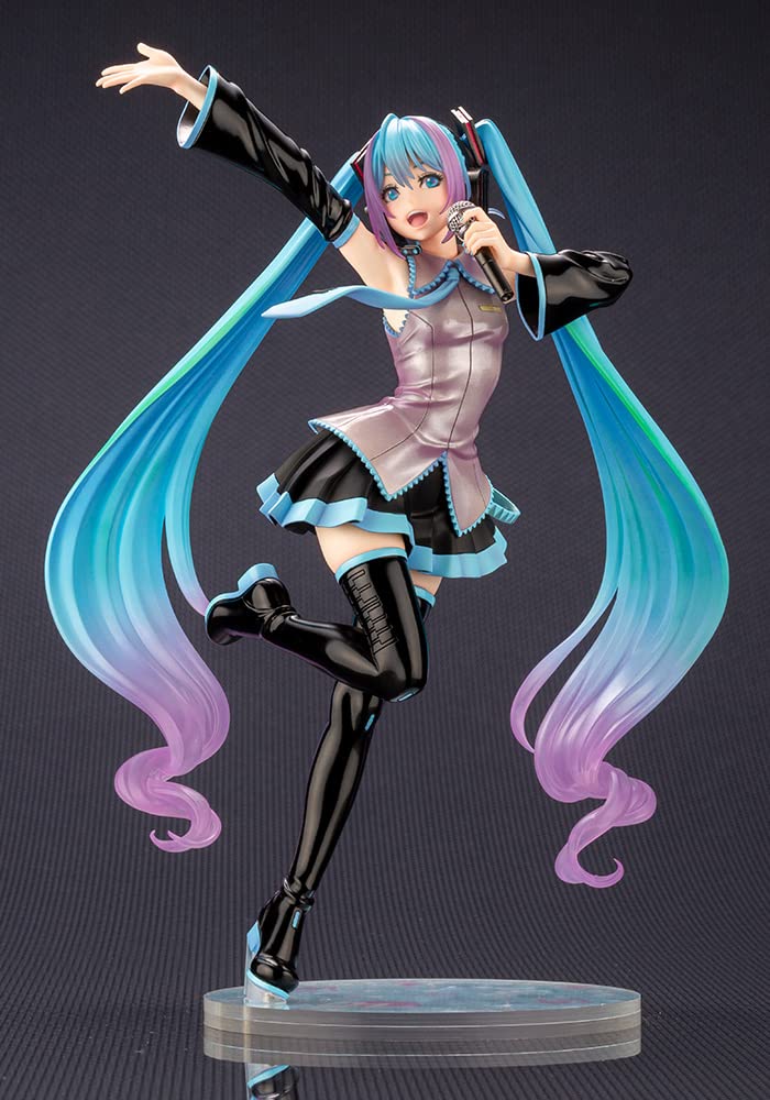 Kotobukiya Hatsune Miku Feat. My Little Pony Bishoujo Statue, Multicolor