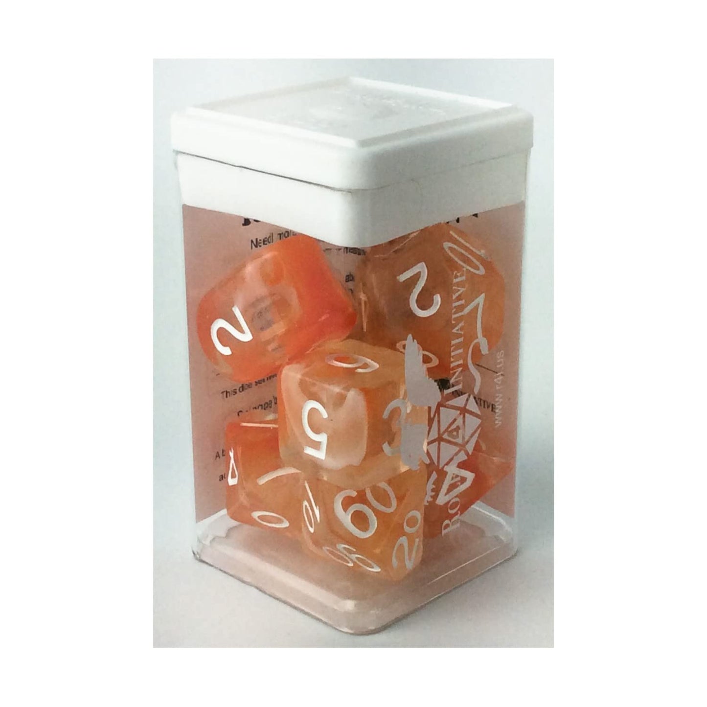 Role 4 Initiative R4I Dice W/Arch'D4: Diffusion - Koi Pond W/ White (7)