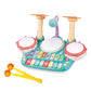 Loom Tree Abs Kids Drum Toy Musical Percussion Colorful 5 In 1 For Child Toddlers Kids Blue | Toys For Baby | Developmental Baby