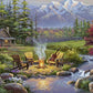 Ravensburger Riverside Livingroom Puzzle - Part Of Great Outdoors Series | Unique 300 Piece Challenge For Adults | Softclick Technology Eco-Friendly Materials