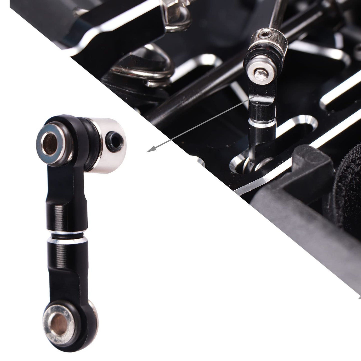 Aimrock Narrow Sway Bar Linkage Rear Anti-Roll Bar Links for 6S 1/7 Felony Infraction Limitless Mojave 1/8 Kraton Talion Outcast