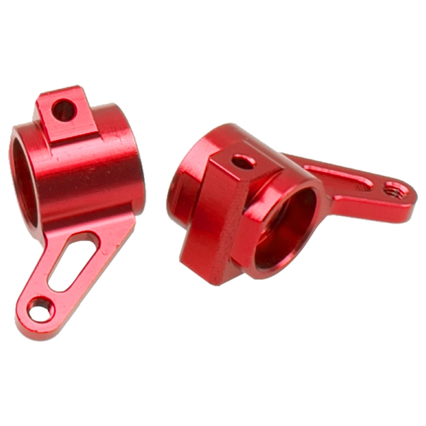 Vgoohobby Aluminum Front Steering Knuckles Carrier Blocks Steering Cup Compatible With 1/10 Traxxas Slash 2Wd Rustler Stampede B