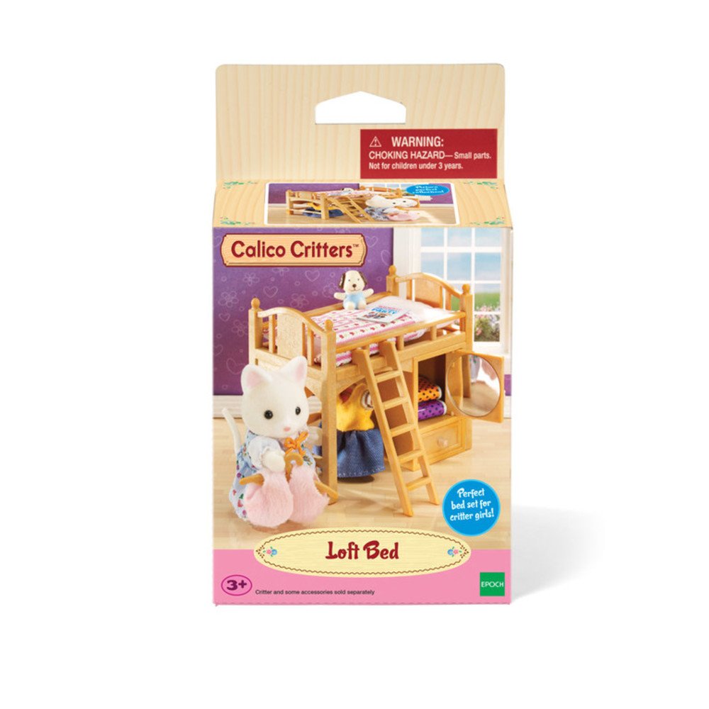 Calico Critters Loft Bed - Create A Cozy And Fun Space For Your Critters To Sleep!