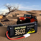 POVWAY 7.2V 3600mAh NiMH RC Battery Packs with Tmiya Connector for RC Car RC Vehicles Traxxas LOSI Associated HPI Kyosho Tamiya