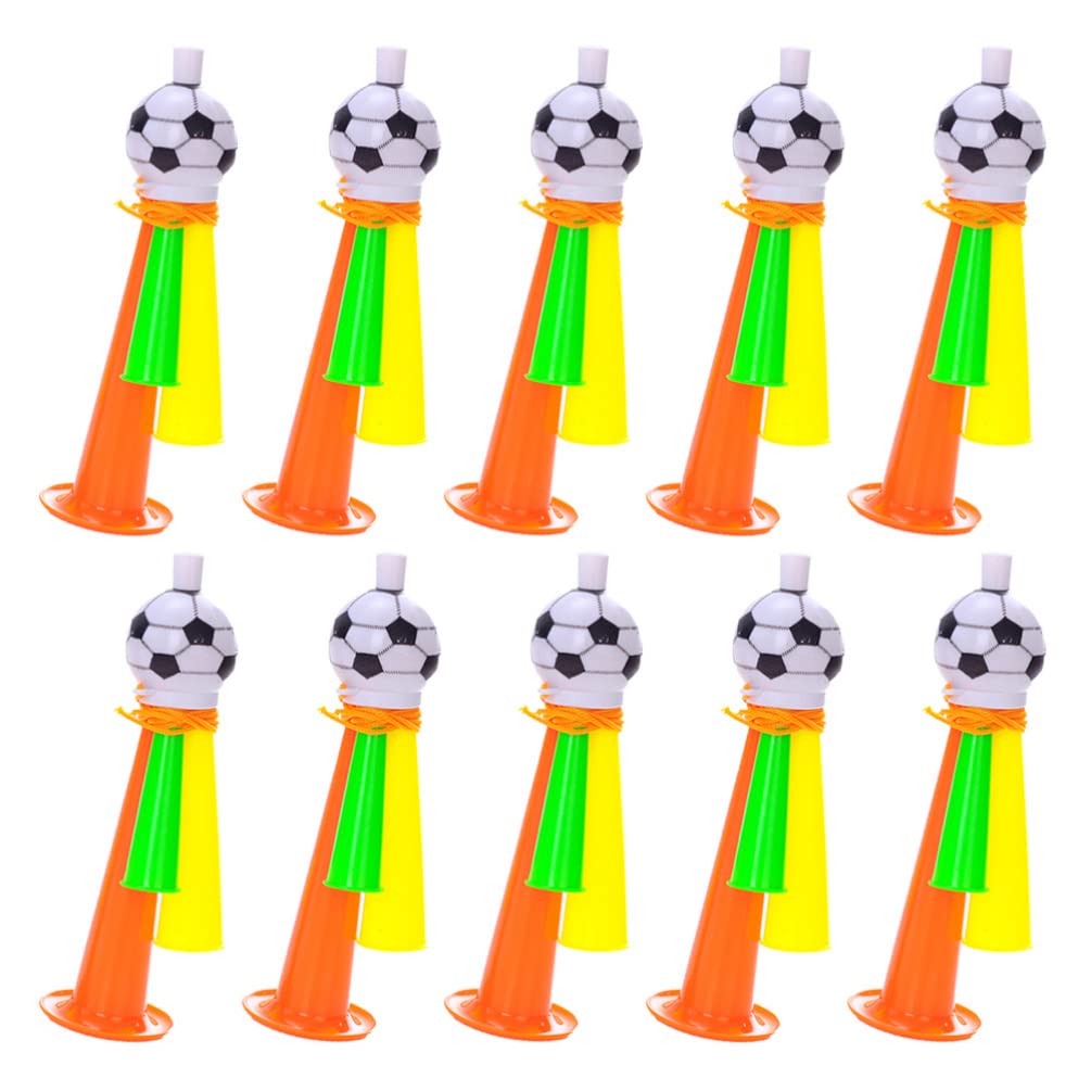 SEWACC Horns Stadium Horn 10 Pcs Air Horn Handheld Air Horn Can Loud Noisemakers for Sporting Events, Party, Celebrations Birthd