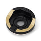 INJORA Brass Steering Knuckles with Counterweight Kit for 1/18 RC Crawler TRX4M Upgrade Parts
