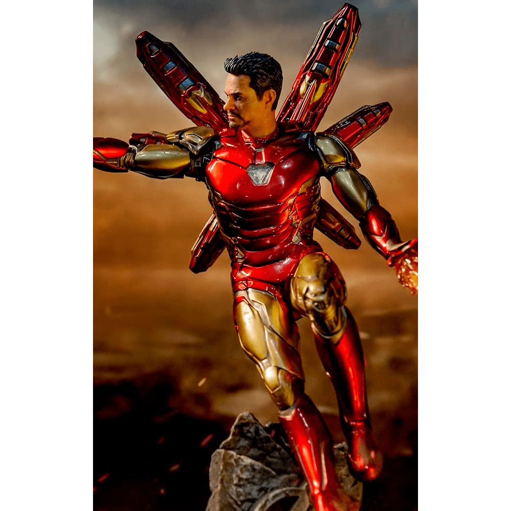 1:10Th Iron Man Mark Lxxxv Deluxe Bds Art Scale Statue, Is20019
