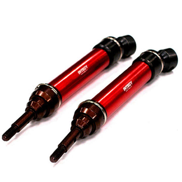 Integy RC Upgrades for Traxxas 4X4, XHD V2 Steel Front Universal Driveshafts for Traxxas 1/10 Slash & Stampede 4X4