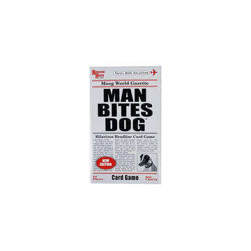 University Games Man Bites Dog (Pack of 4)