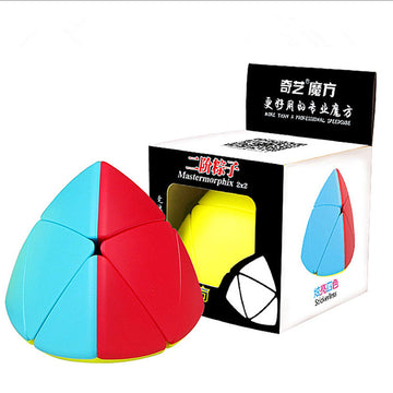 Liangcuber Qy Mastermorphix 2X2 Speed Cube Stickerless Pyramorphix Puzzle Cube Toys