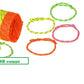 mixed 288 Neon Friendship Rope Bracelets ~ Birthday Party Favors ~ Summer Camps~ Halloween Trick or Treat ~ Easter Basket Filler