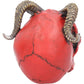 Nemesis Now Tenacious Demon Skull Figurine 13.3 Centimeter,Red