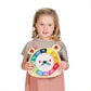 Tender Leaf Toys - 12 Pcs Bear Colors Clock, Early Learning Time, Educational Learning Clock Toy - Wooden Clock, Lovely Shapes - Cognitive Toy For Kids