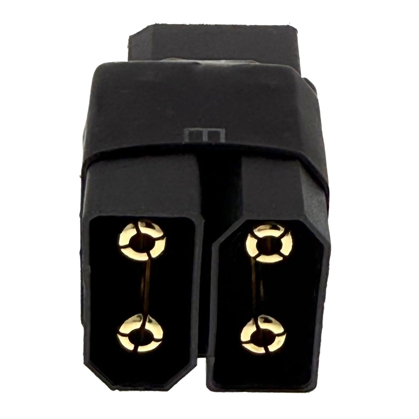 Backbayrc - Stealth Series: All Black No Wire Xt90 Serial Lipo Battery Adapter