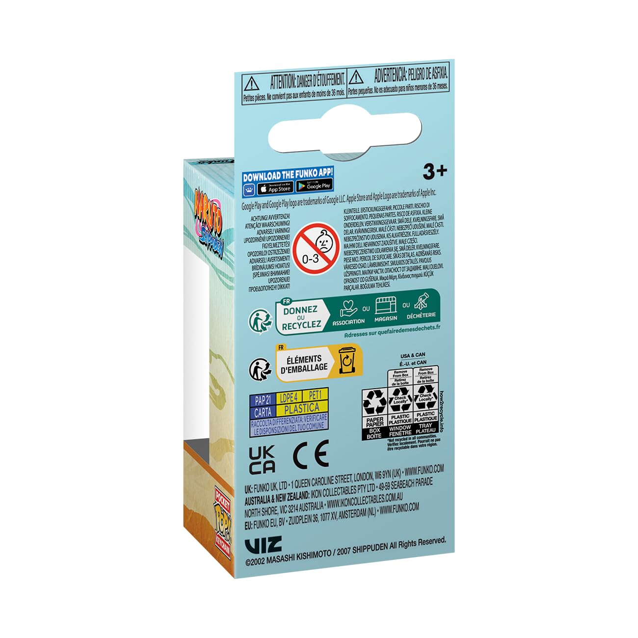 Funko Pop! Keychain: Naruto - Itachi Uchiha - (Moonlit) Novelty Keyring - Collectable Mini Figure - Stocking Filler - Gift Idea - Official Merchandise - Anime Fans - Backpack Decor