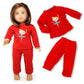 Oct17 Doll Clothes For American Girl 18    Inch Dolls Wardrobe Makeover Outift Dog Puppy Casual Wear Bundle