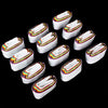 Ouermama 24 Pcs Mouth Coils Vomit Paper Multicolor Stage Magic Tricks Accessories Gimmick Funny Illusion Magic Props
