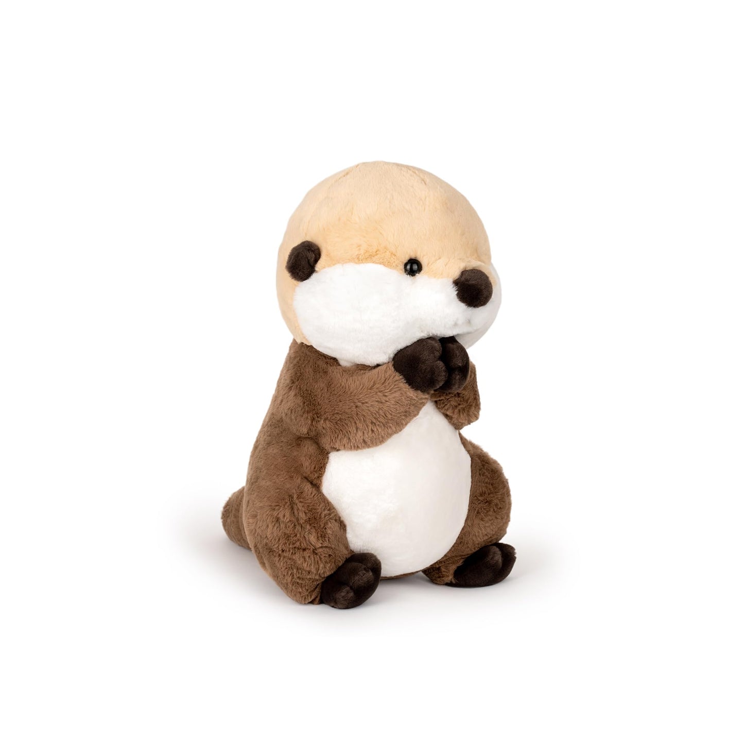 Wanwu World Sea Otter Stuffed Animal 15.7'' Cute River Otter Plush Standing River Otter Plush Toy Christmas Birthday Gift For Ki