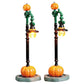 Lemax Spooky Town Witch Pumpkin Patch Lights, Set Of 2, B/O (4.5V) #74217