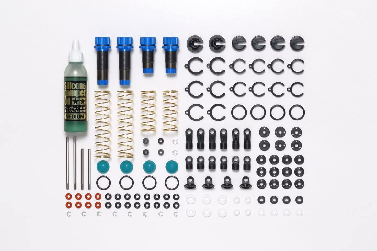 TAMIYA TT-02B/DF-03 Aluminum Damper Set TAM54993 Electric Car/Truck Option Parts