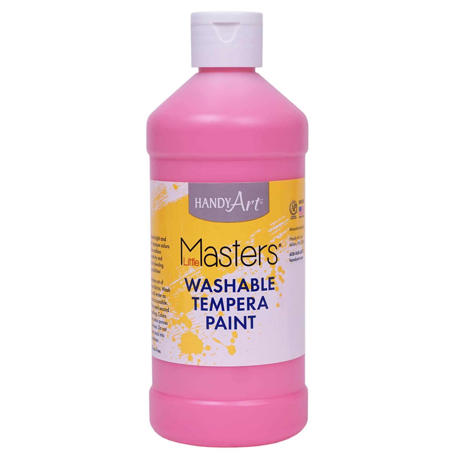 WASHABLE TEMPERA PAINT PINT PINK