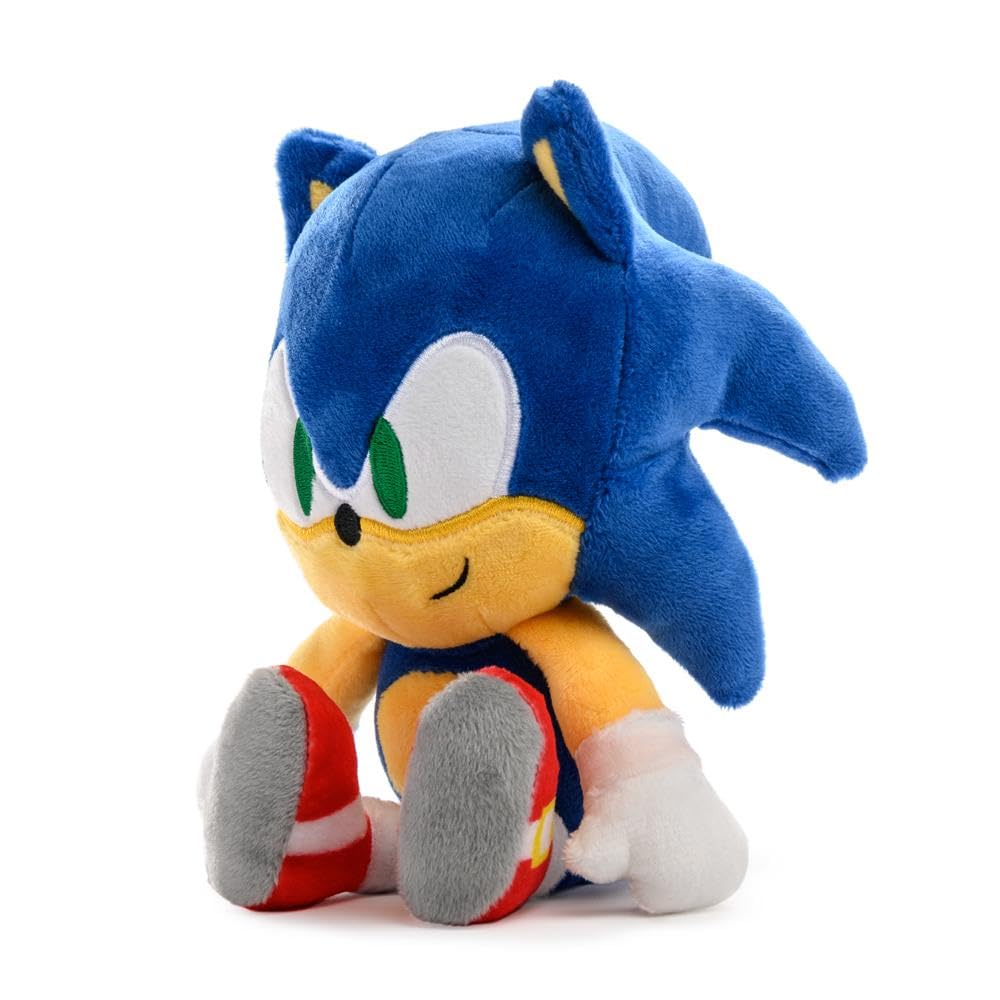 Kidrobot Sonic The Hedgehog 8" Phunny Plush Toy - Blue, KR15792, Soft Plastic Material