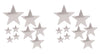 Beistle Beistle , 18 Piece Packaged Foil Star Cutouts, Assorted Sizes (Silver), Assorted Sizes, Silver