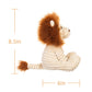 Apricot Lamb Toys Plush Corduroy Lion Stuffed Animal Soft Cuddly Perfect For Child (Corduroy Lion 8.5 Inches)