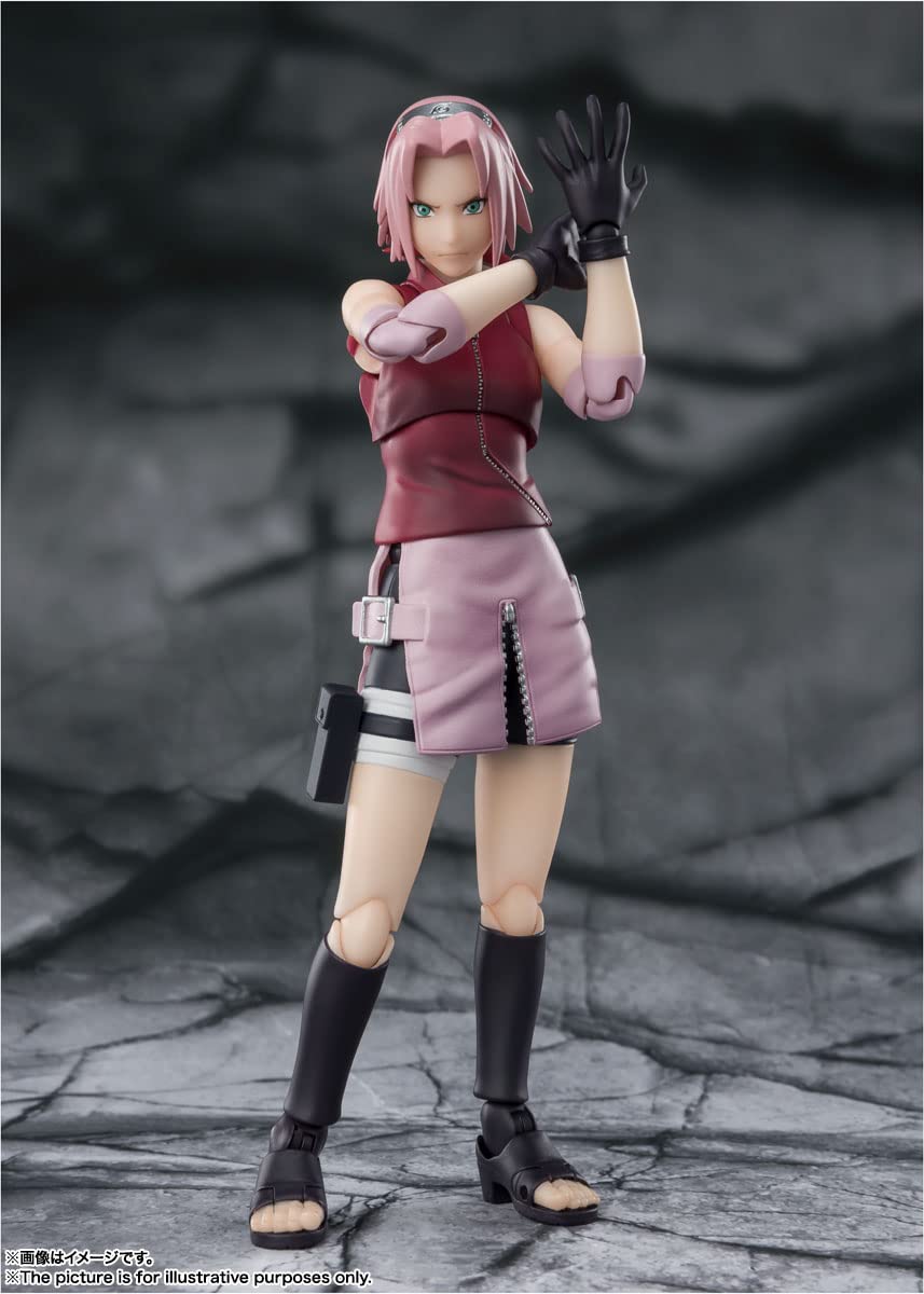 Tamashi Nations - Naruto Shippuden - Sakura Haruno - Inheritor of Tsunade's Indominable Will  Bandai Spirits S.H.Figuarts
