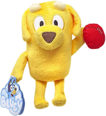 Bluey & Friends Lucky 8' Plush With Football