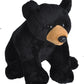 Wild Republic Wild Calls Black Bear, Authentic Animal Sound, Stuffed Animal, Eight Inches, Gift For Kids, Plush Toy, Fill Is Spu