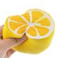 Jumbo squishies by Gyoby - Super Soft Squishy Toys Slow Rising Lemon Fruit Anti Stress Fidget - Stress Reliever Squeeze - Soft a