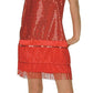 Sequin Red Flapper -Gril Small