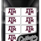 Masterpieces Game Day - Ncaa Texas A&M Aggies - 28 Piece Team Logo Double Six Domino Set