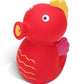 Dollibu Seahorse Bath Buddy Squirter – Floating Red Seahorse Rubber Bath Toy, Fun Water Squirting Bathtime Play For Toddlers, Cute Sea Life Animal Toy For The Bathtub, Beach, & Pool For Girls & Boys