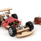 Pica Toys Wooden Wireless Remote Control F1 Racing Car Science Kit To Build (Red), Stem Project For Kids Aged 9 10 11 12 13, Science Building Kit Gift For Boys And Girls