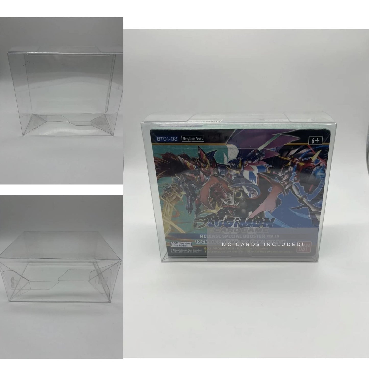 Protecting cases for all collectors (Protecting case for Yu-gi-oh booster (5 Pack))